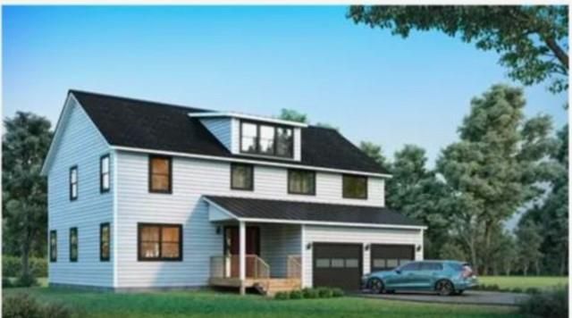 Attached, Exterior, Facade, Farmhouse