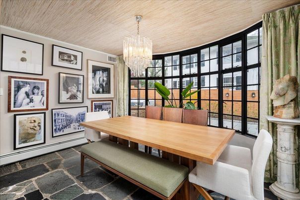Chandelier, Dining room, Interior