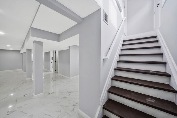 Interior, Marble, Recessed Lighting