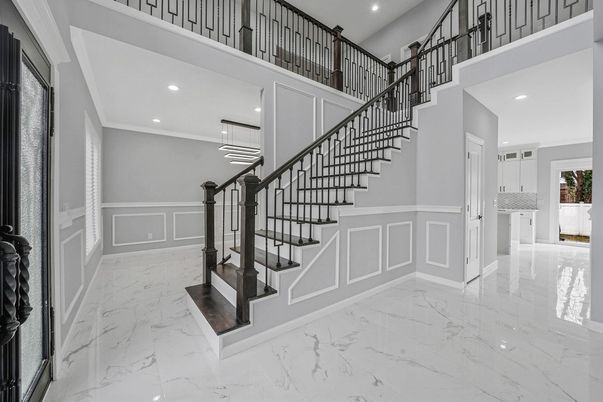 Interior, Marble, Pendant Lights, Recessed Lighting