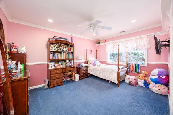 Bedroom, Home Office, Interior, Recessed Lighting