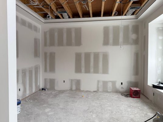 Empty room, Interior, Wooden Beams, Wooden Ceilings