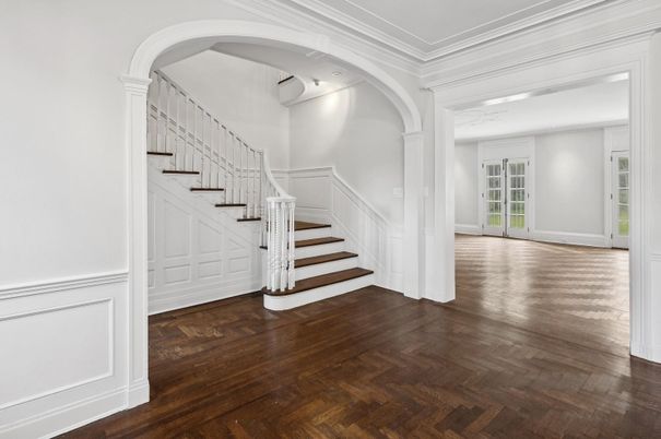 Empty room, Interior, Wood Texture Flooring