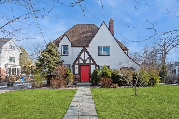 Exterior, Facade, Tudor Revival