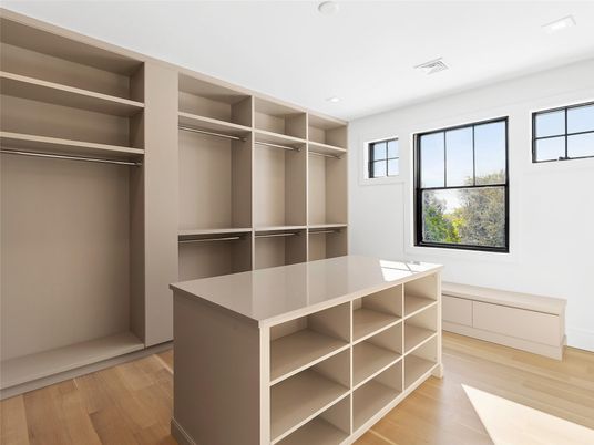 Interior, Recessed Lighting, Walk-in Closets, Wood Texture Flooring