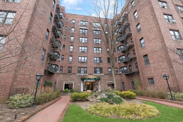 Exterior, Facade, Brick Facade, Condo Building