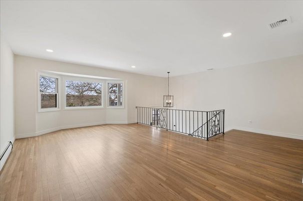Interior, Pendant Lights, Recessed Lighting, Wood Texture Flooring