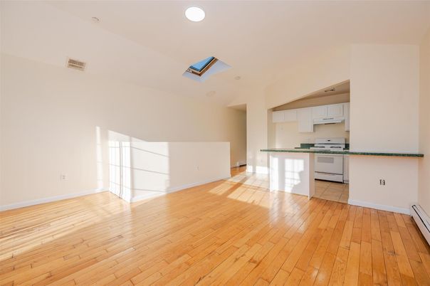 Empty room, Interior, Kitchen, Wood Texture Flooring