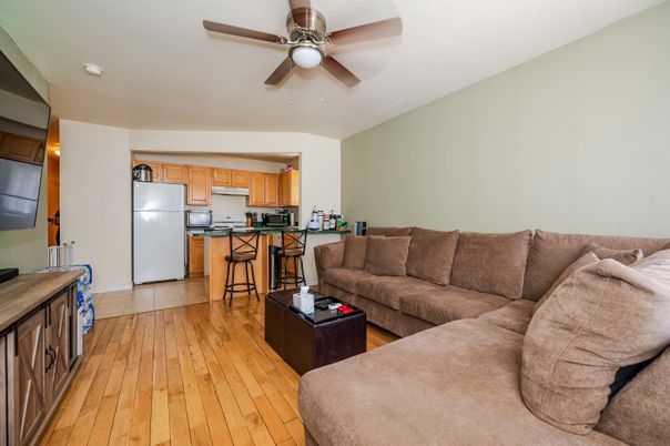Interior, Kitchen, Living room, Wood Texture Flooring