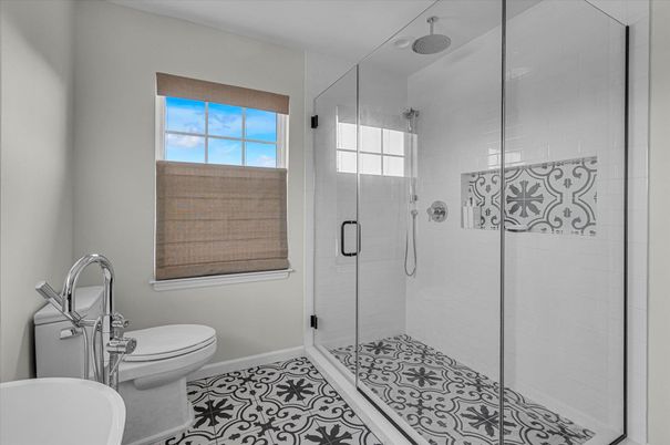 Bathroom, Glass Shower, Interior