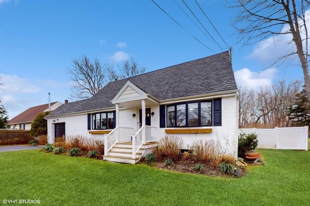 Attached, Backyard, Exterior, Facade, Cape Cod