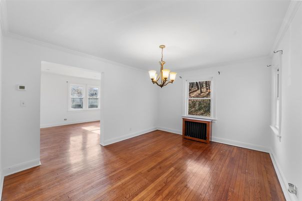 Chandelier, Empty room, Interior, Wood Texture Flooring