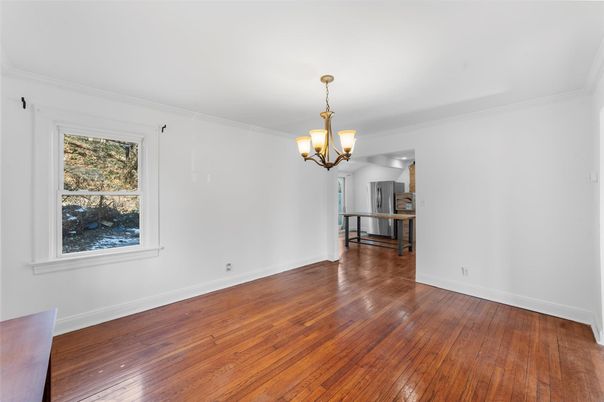 Chandelier, Empty room, Interior, Wood Texture Flooring
