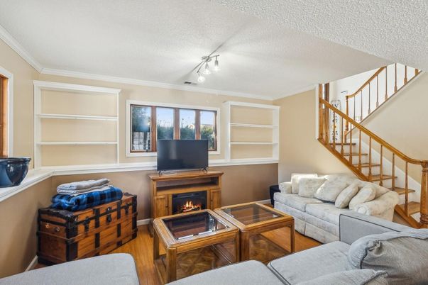 Fireplace, Interior, Living room, Wood Texture Flooring