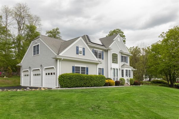Attached, Exterior, Facade, Solar Panels, Queen Anne Victorian
