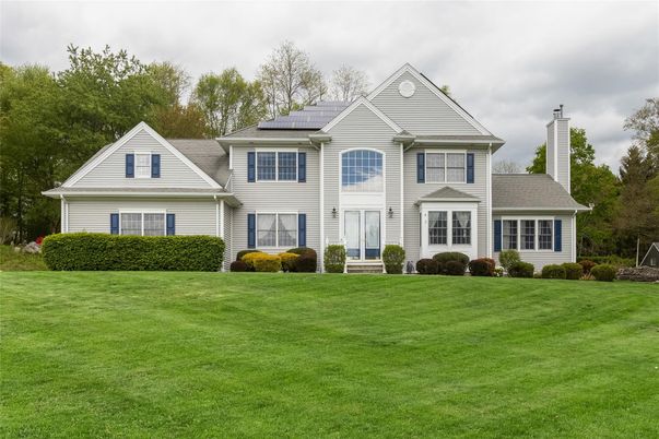 Exterior, Facade, Solar Panels, Farmhouse