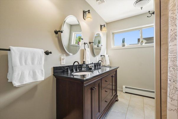 Bathroom, Dual Sink Vanities, Interior
