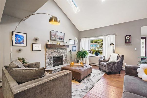 Fireplace, Interior, Living room, Wood Texture Flooring