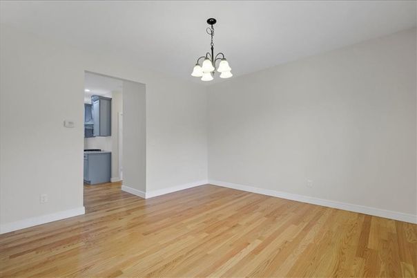 Chandelier, Empty room, Interior, Wood Texture Flooring