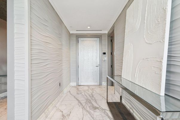 Interior, Marble, Recessed Lighting