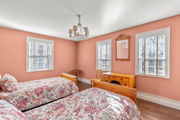 Bedroom, Chandelier, Interior, Wood Texture Flooring