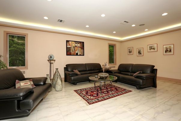 Interior, Living room, Marble, Recessed Lighting