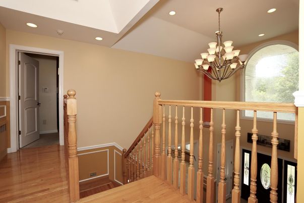 Chandelier, Interior, Recessed Lighting, Wood Texture Flooring