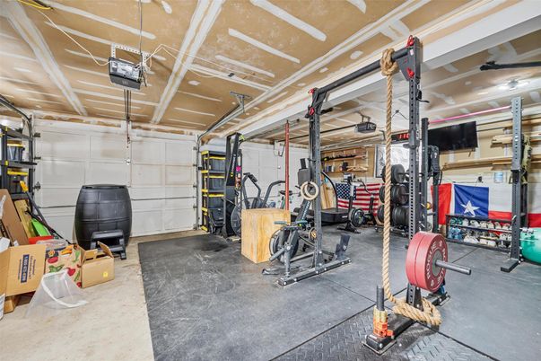 Fitness Equipment, Garage, Interior
