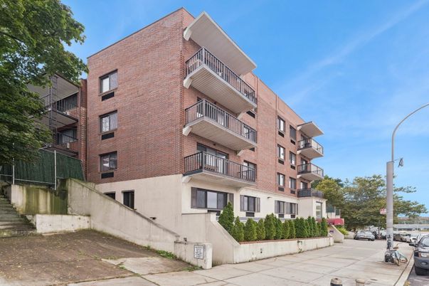 Exterior, Facade, Brick Facade, Condo Building