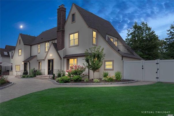 Backyard, Exterior, Facade, Tudor Revival