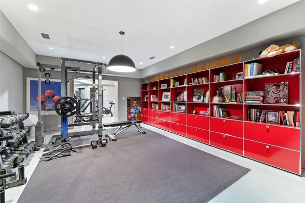Fitness Equipment, Interior, Pendant Lights, Recessed Lighting