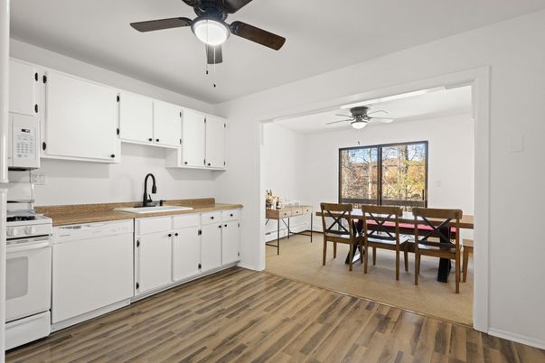 Dining room, Interior, Kitchen, Wood Texture Flooring