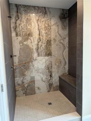 Bathroom, Interior, Marble Walls