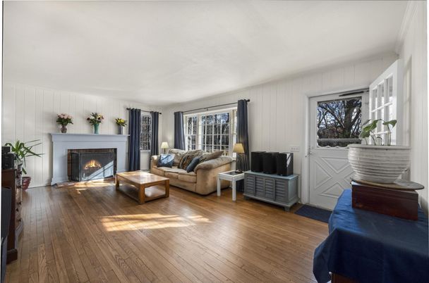Fireplace, Interior, Living room, Wood Texture Flooring