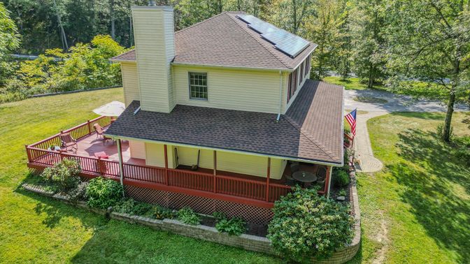 Backyard, Exterior, Solar Panels
