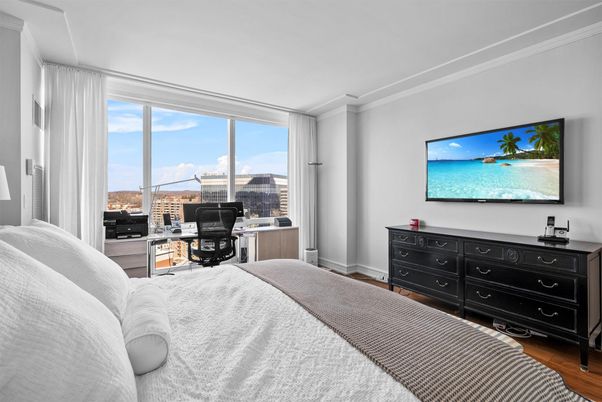 Bedroom, Home Office, Interior, Wood Texture Flooring
