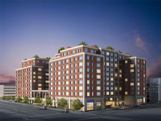 Exterior, Facade, Highrise