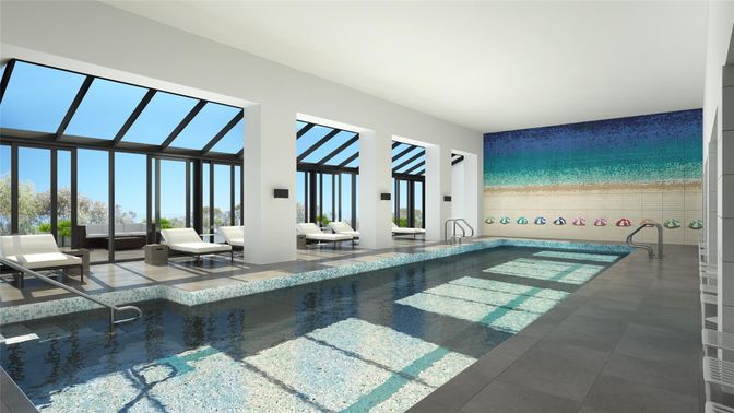 Glass Ceilings, Interior, Pool, Sun Room
