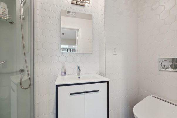 Bathroom, Glass Shower, Interior