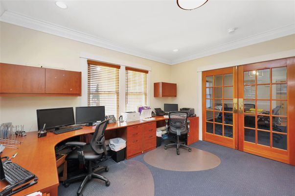 Home Office, Interior, Recessed Lighting