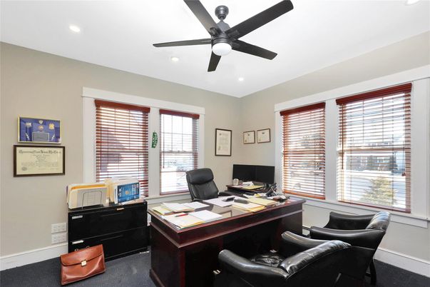 Home Office, Interior, Recessed Lighting
