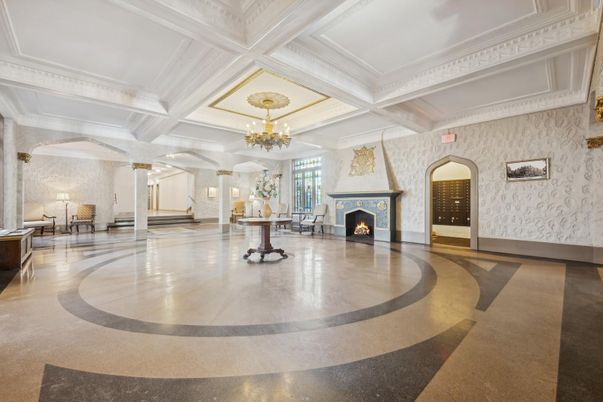 Chandelier, Fireplace, Interior, Pendant Lights
