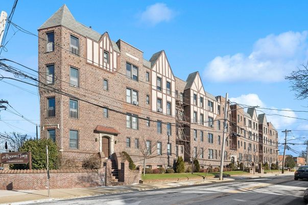Exterior, Facade, Brick Facade, Condo Building