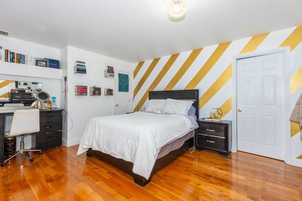 Bedroom, Home Office, Interior, Wood Texture Flooring