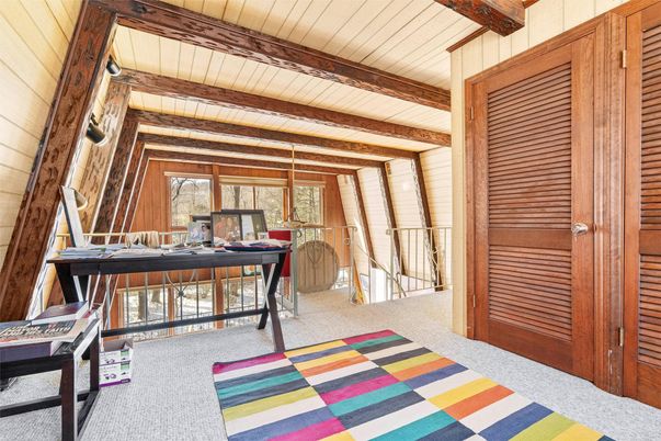 Interior, Wooden Beams