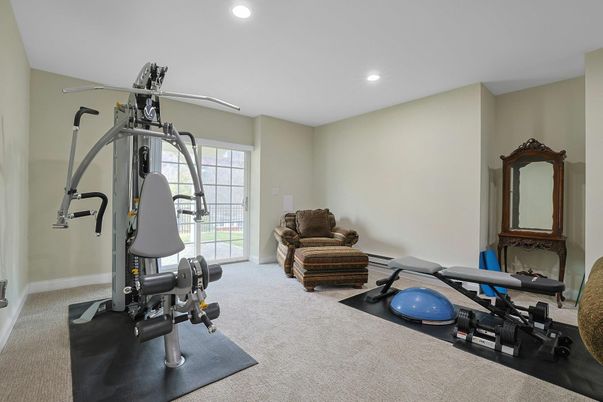 Fitness Equipment, Interior, Recessed Lighting