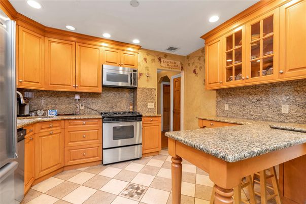 Interior, Kitchen, Recessed Lighting, Stainless Steel Appliances