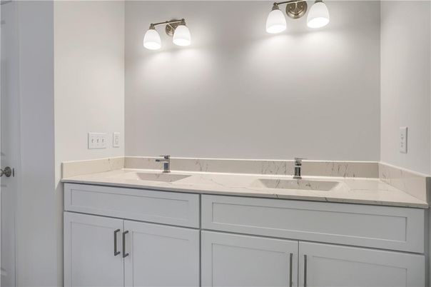 Bathroom, Dual Sink Vanities, Interior