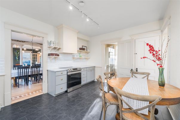 Dining room, Interior, Kitchen