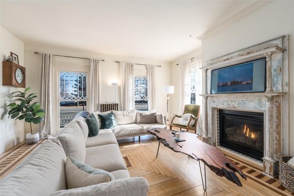 Fireplace, Interior, Living room, Wood Texture Flooring